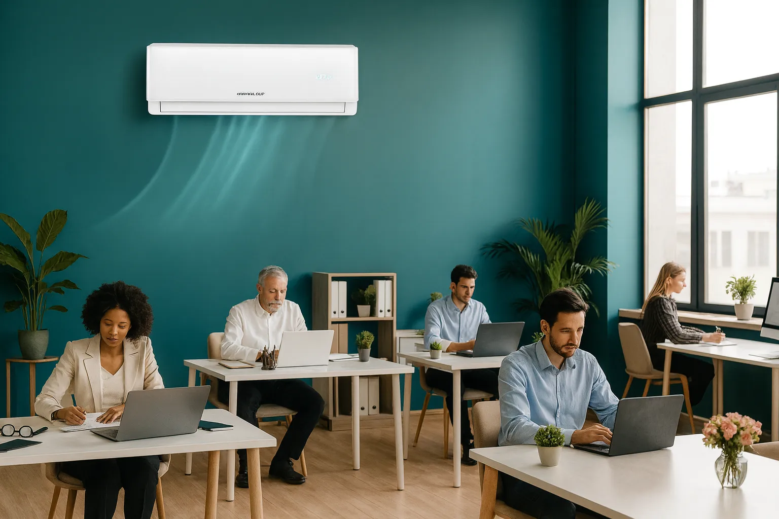 کولر گازی 30000 دورثابت جنرال‌ گلد آروکس-2