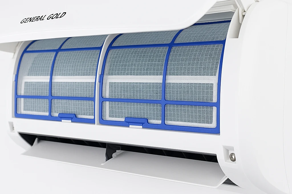 کولرگازی 12000 دورثابت(پرمصرف) جنرال‌ گلد سوپر GG-S12000SUPER-13