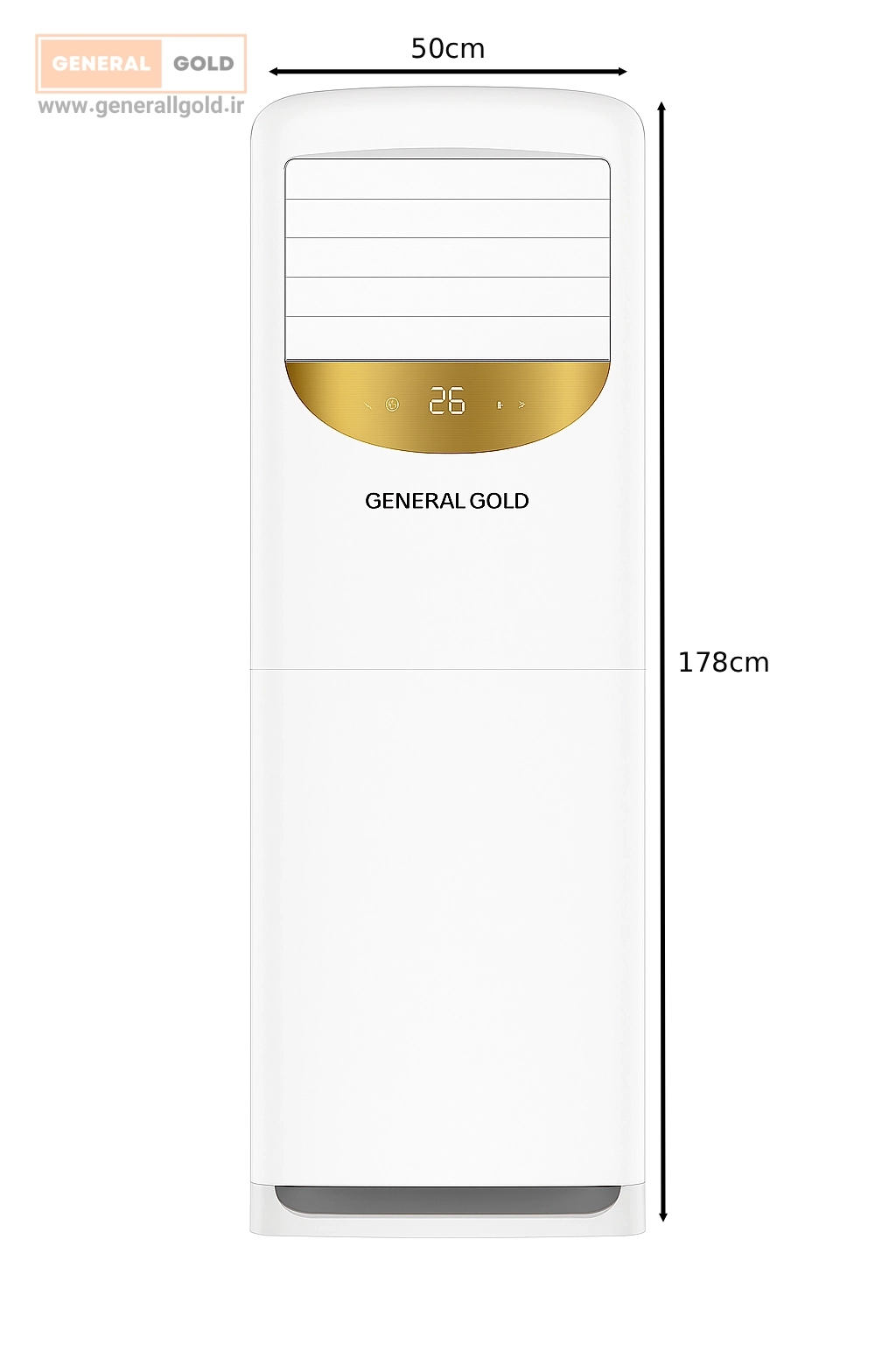 کولرگازی 30000 ایستاده جنرال گلد کم مصرف کانورتر آلترا GG-AF30000-ULTRA-T3(2025 میلادی) generalgold-5 کولرگازی 30000 ایستاده جنرال گلد کم مصرف کانورتر آلترا GG-AF30000-ULTRA-T3(2025 میلادی) generalgold-5
