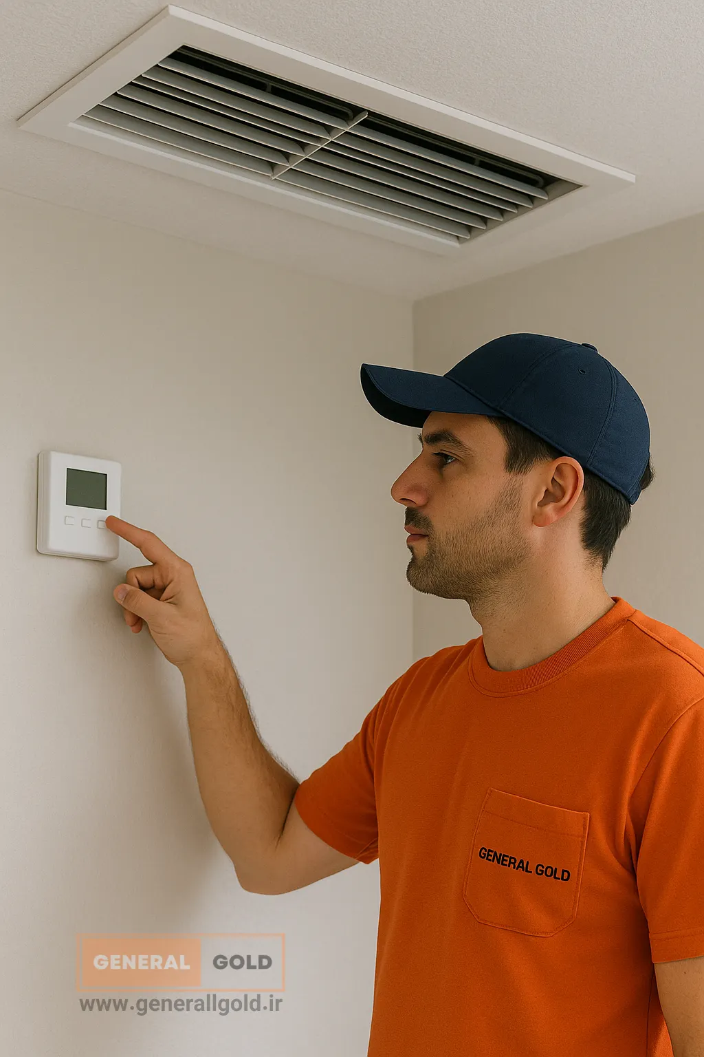 نحوه تنظیم داکت اسپلیت-2