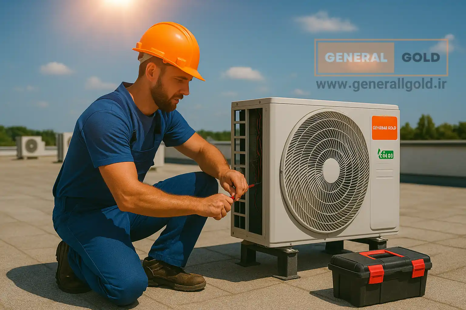 سرویس سالیانه کولر گازی2