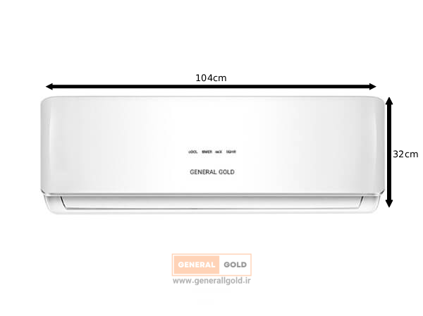 کولرگازی 36000 کم مصرف جنرال گلد انزو1 کولرگازی 36000 کم مصرف جنرال گلد انزو1