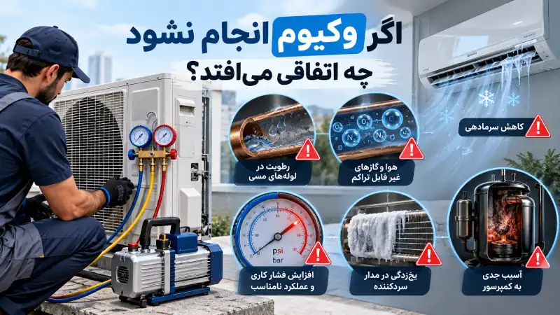 اگر وکیوم انجام نشود چه اتفاقی میافتد؟
