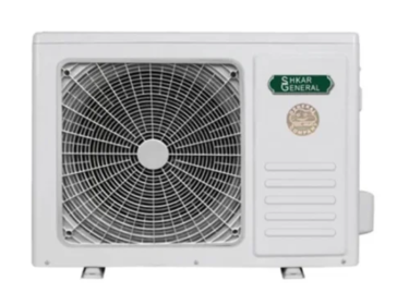 کولر گازی جنرال شکار 24000 لبخندی، گاز R410 مدل (2020 میلادی)GNR-18WAA 2 کندانسور