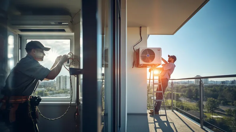 نصب کولر گازی