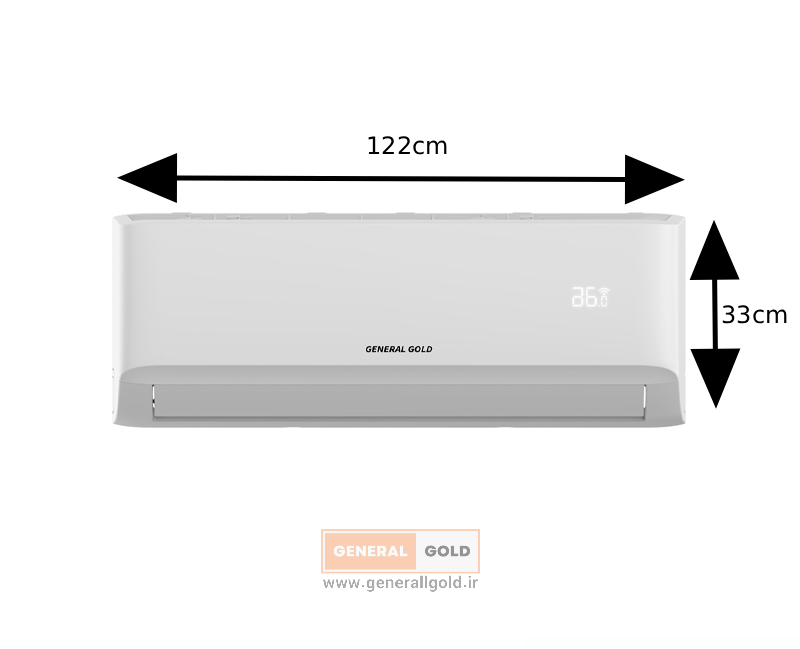 کولرگازی 30000 اینورتر جنرال گلد اسپارک5، GG-AS30000 SPARK5 General Gold(2023میلادی) کولرگازی 30000 اینورتر جنرال گلد اسپارک5، GG-AS30000 SPARK5 General Gold(2023میلادی)