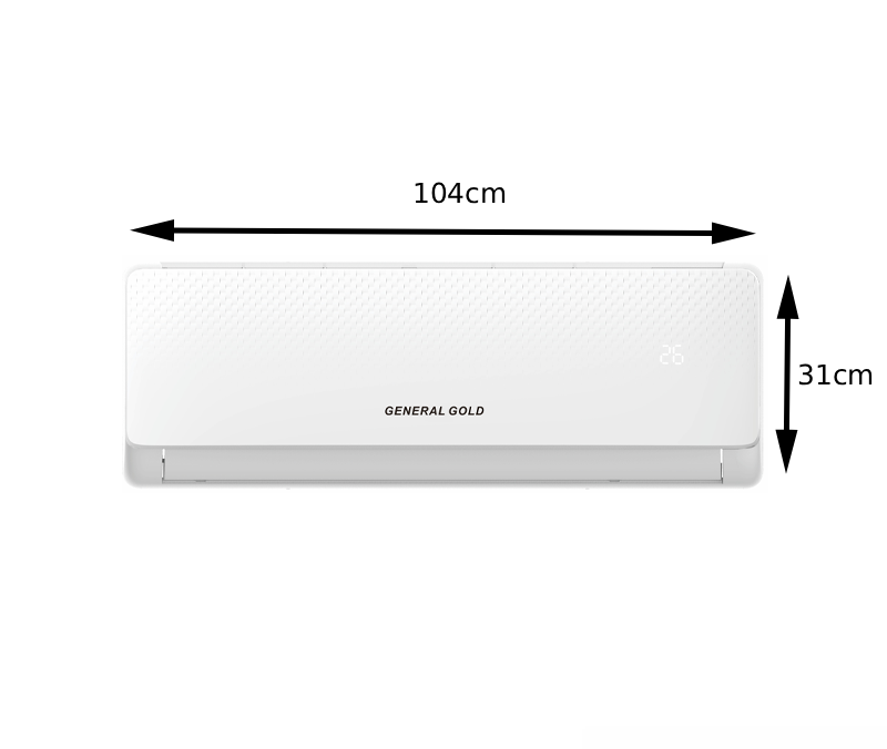 کولرگازی 24000 اینورتر جنرال گلد اسپارک5، GG-AS24000 SPARK5 General Gold(2023میلادی) 2 کولرگازی 24000 اینورتر جنرال گلد اسپارک5، GG-AS24000 SPARK5 General Gold(2023میلادی) 2