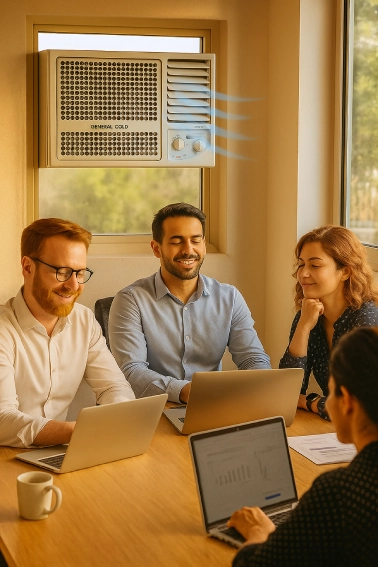 کولر گازی پنجره‌ای جنرال گلد 24000