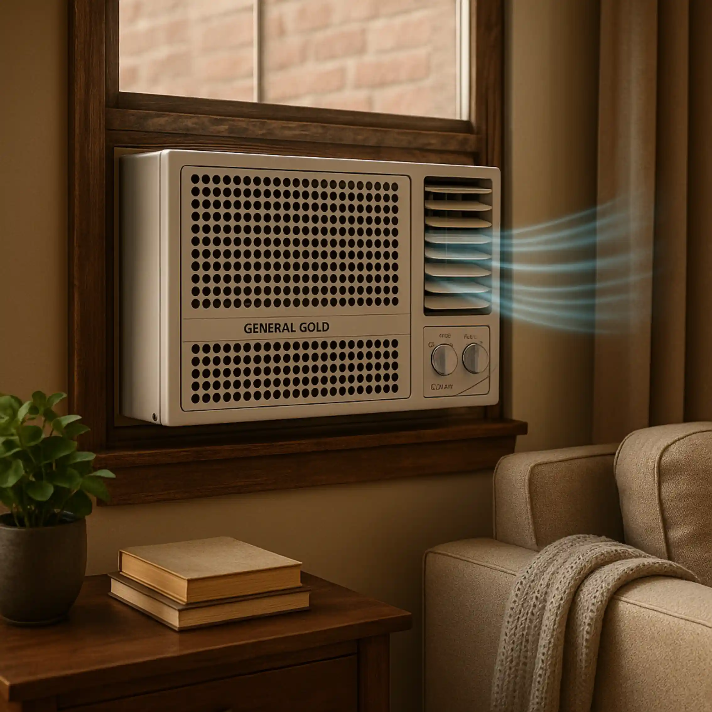 کاربرد کولرگازی پنجره‌ای جنرال گلد