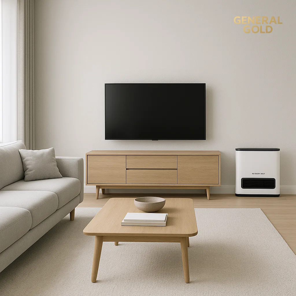 بخاری گازی برقی جنرال گلد GG-VBB4000