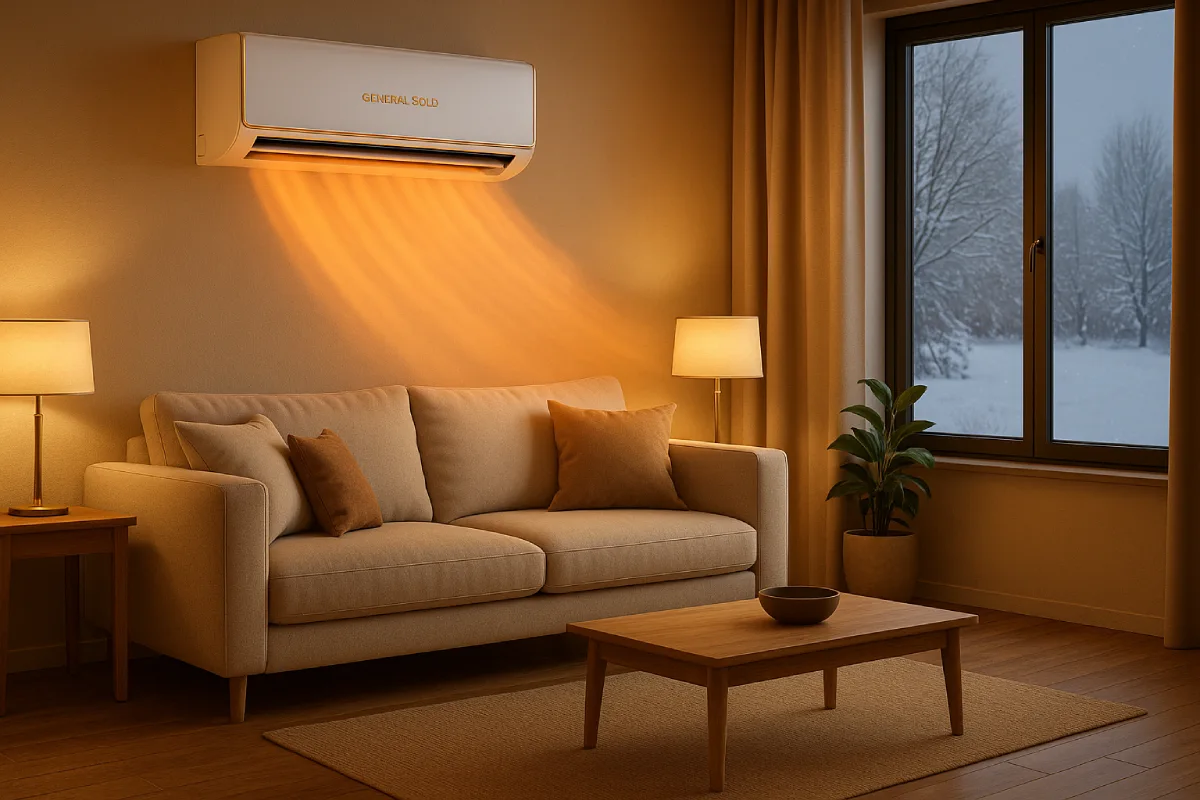 گرمایش کولر گازی جنرال گلد