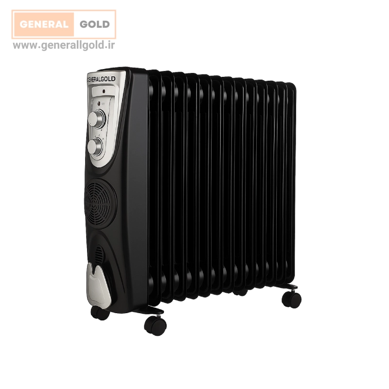 شوفاژ برقی جنرال گلد 15پره-1 شوفاژ برقی جنرال گلد 15پره-1